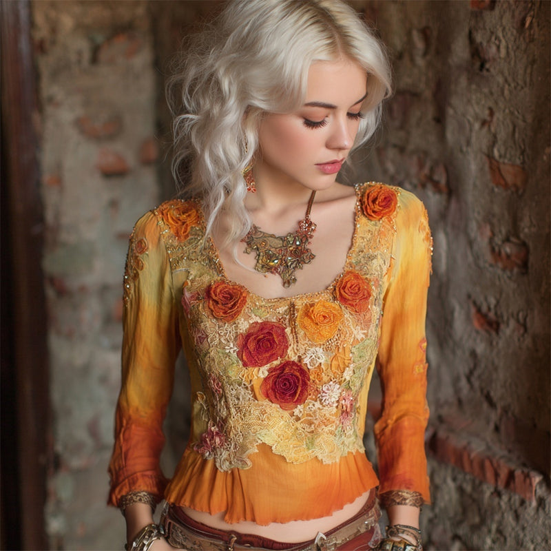 Vintage Inspired Top