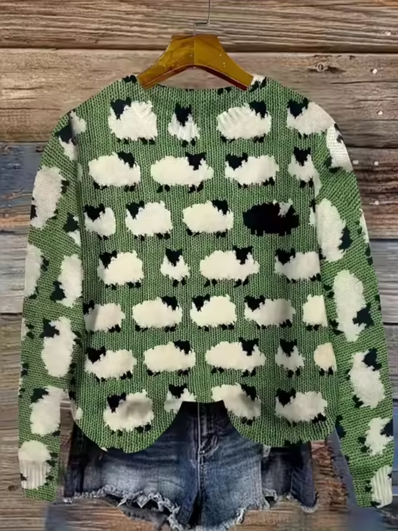 Gracefully Designed Sweater