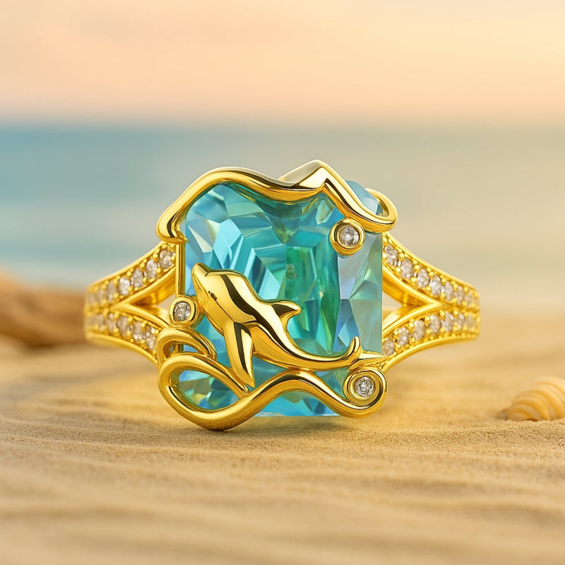 Delicate Artisan Gold Ring
