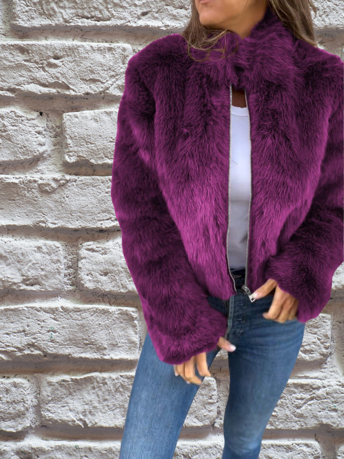 JO | Luxury Furry Jacket for women