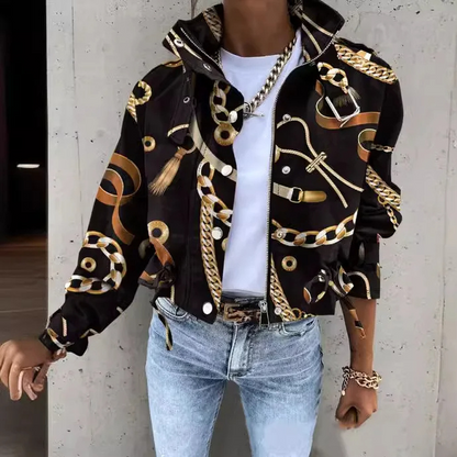 JO | Modern drawstring jacket for women