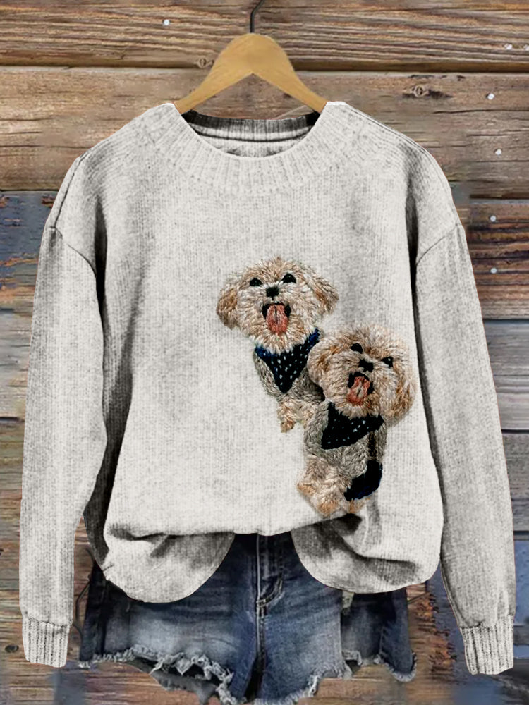 Gracefully Designed Sweater