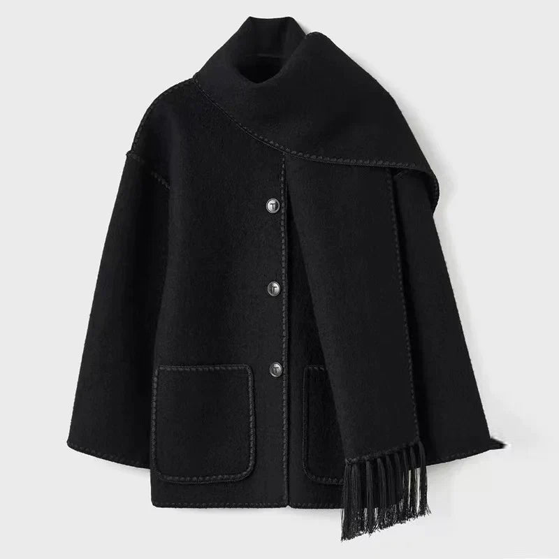 JO | Timeless tassel coat for women