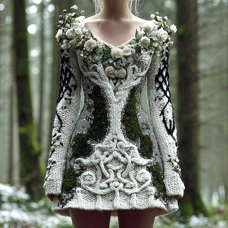 Gracefully Designed Sweater