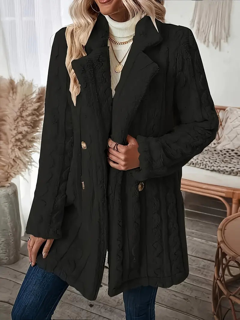 JO | Soft, single-colored, long-sleeved thermal jacket