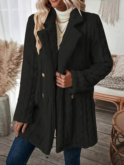 JO | Soft, single-colored, long-sleeved thermal jacket