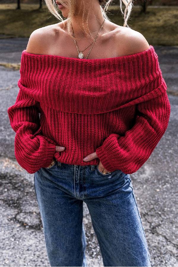 Gracefully Designed Sweater