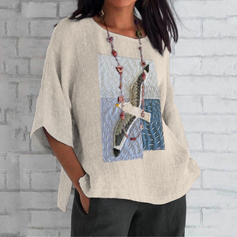 Timeless Vintage Style Top