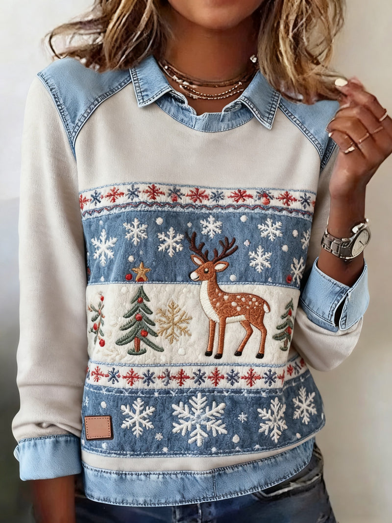 Timeless Vintage Style Pullover
