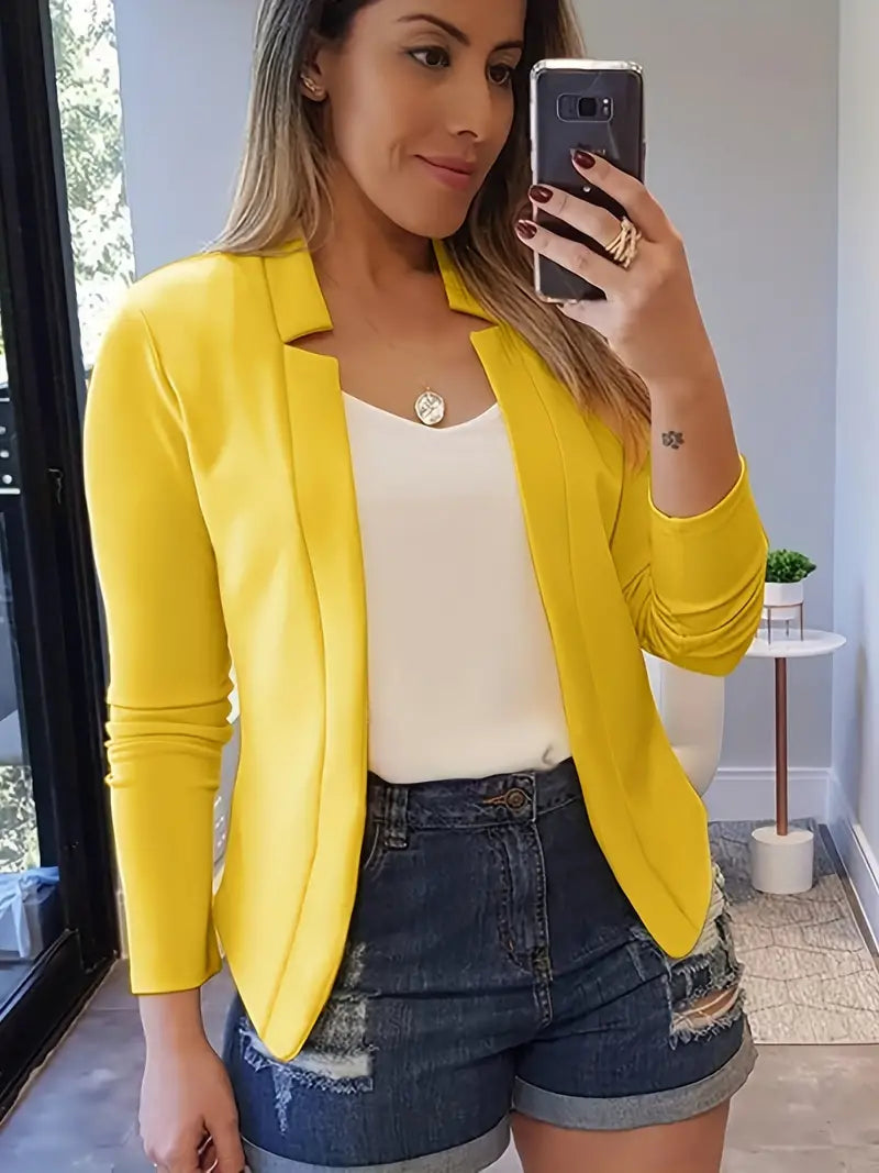 JO | elegant long-sleeved blazer for spring