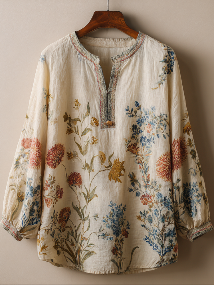 Timeless Vintage Style Top