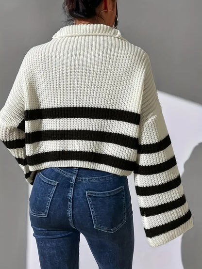 JO | Striped sweater for women
