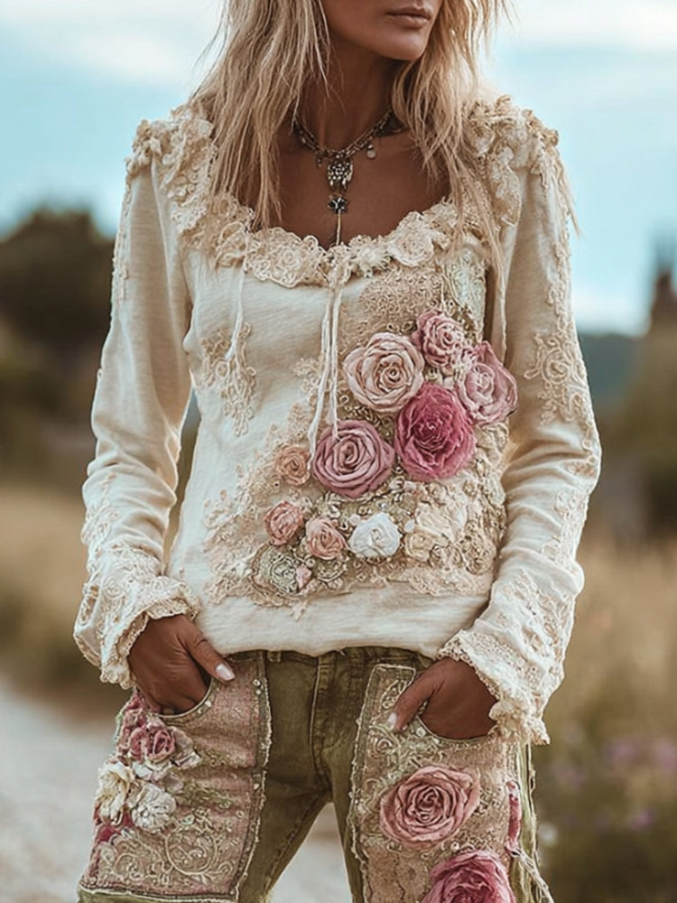 Vintage Inspired Top