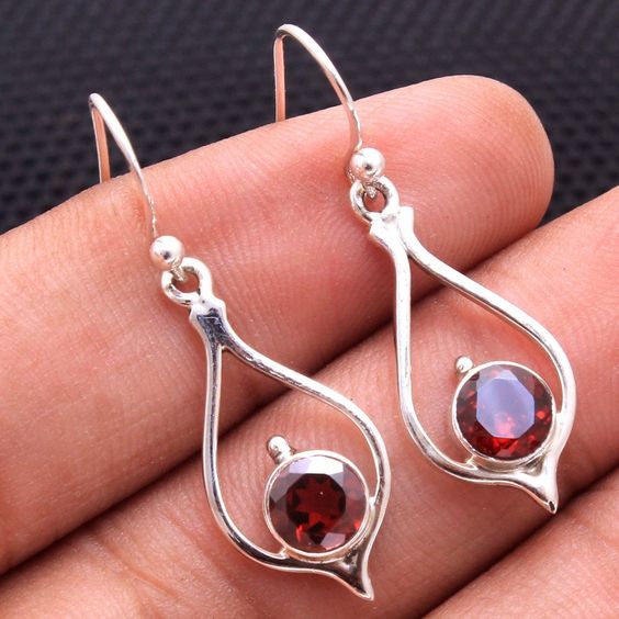 Delicate Artisan Silver Earring