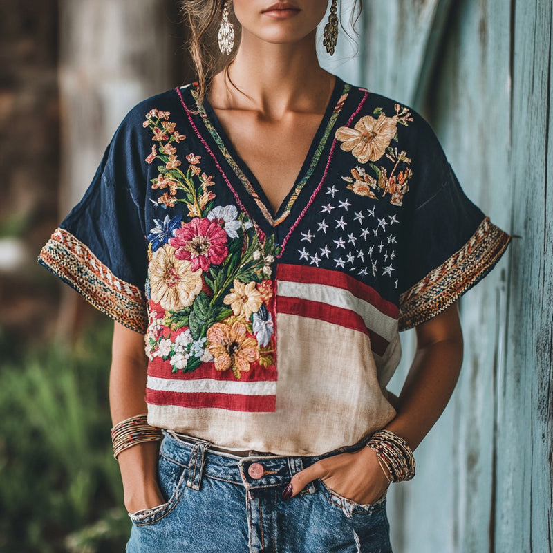 Timeless Vintage Style Top