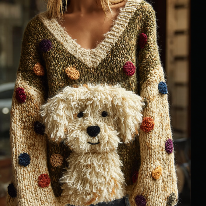 Gracefully Designed Sweater