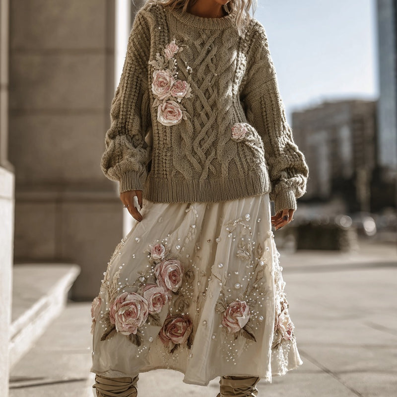 Timeless Vintage Style Sweater
