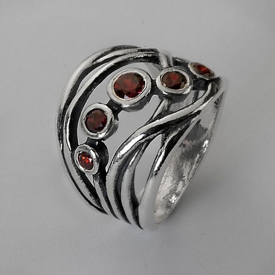 Beautiful Silver Ring with Unique Style