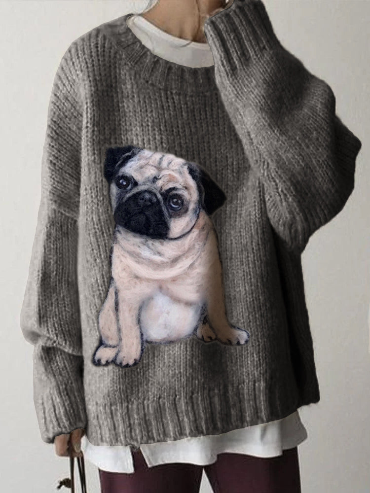 Gracefully Designed Sweater