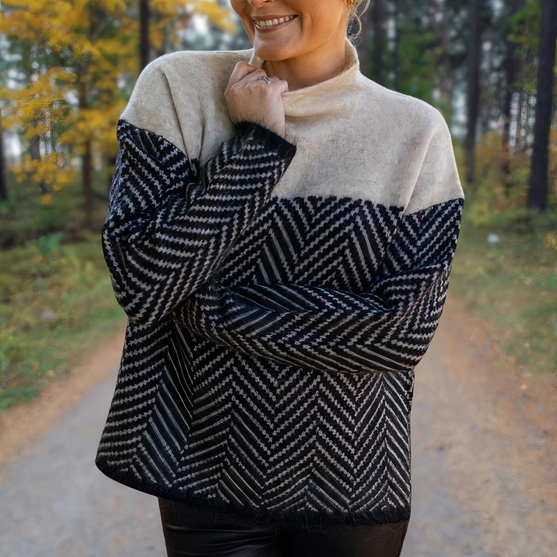 Gracefully Designed Sweater