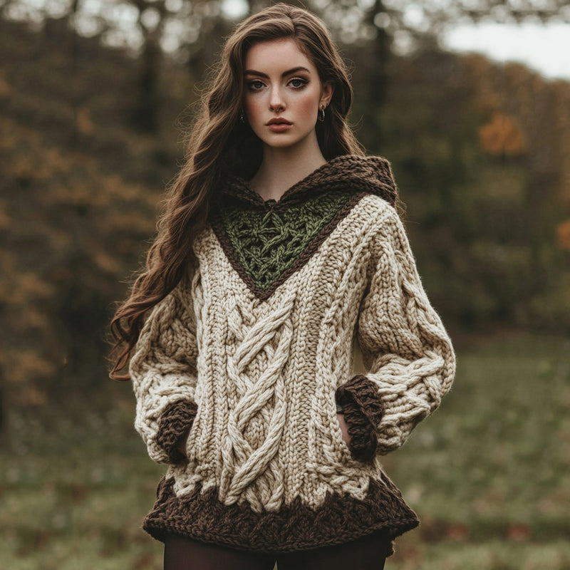 Gracefully Designed Sweater