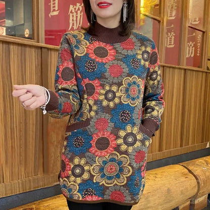 Gracefully Designed Sweater