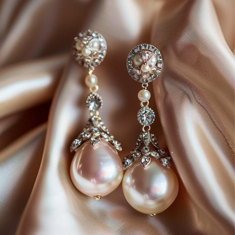 Vintage Handmade Pearl Earring