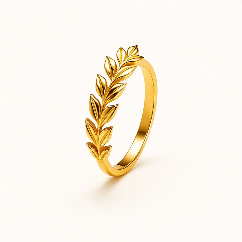 Romantic Gold Ring for Special Moments