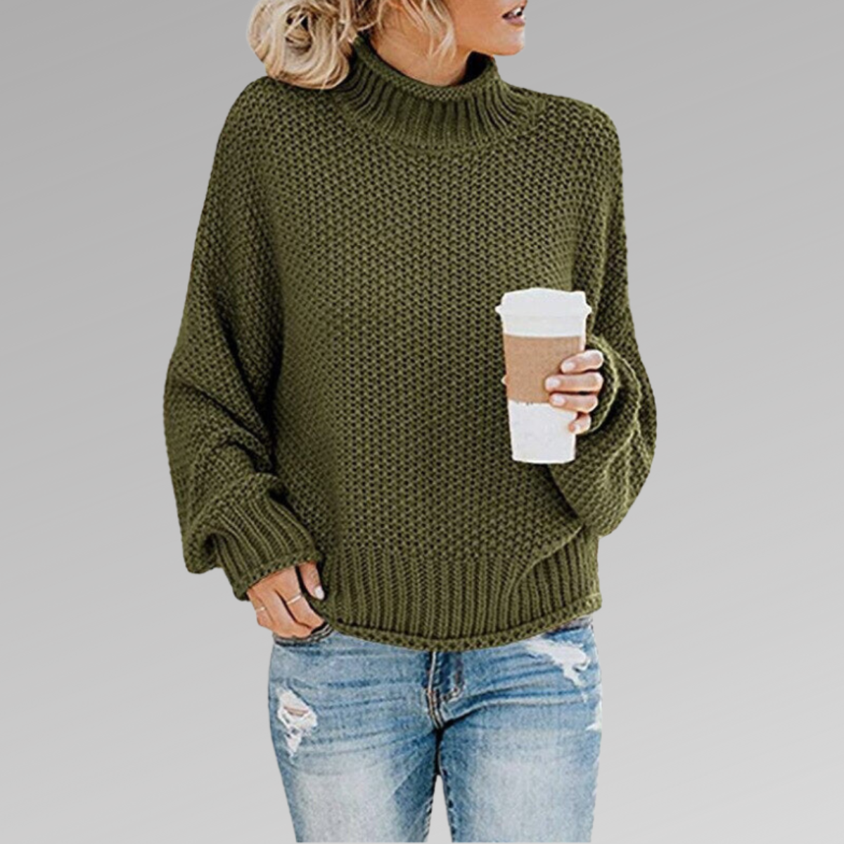 Gracefully Designed Sweater