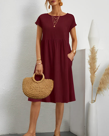 KS | Midi dress with side pocket