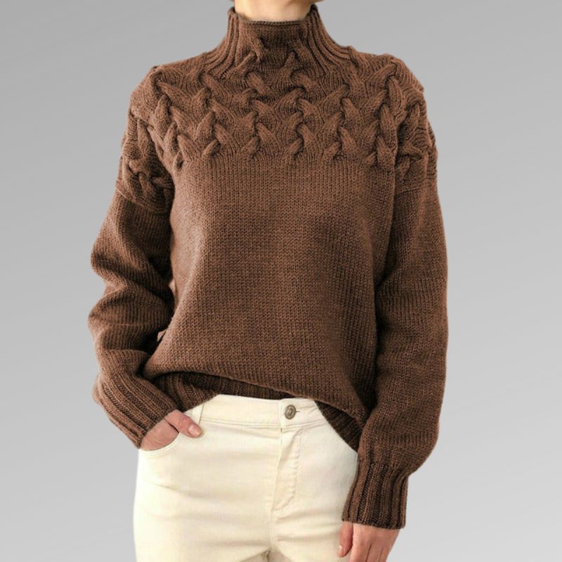 JO | Elegant and warm turtleneck sweater