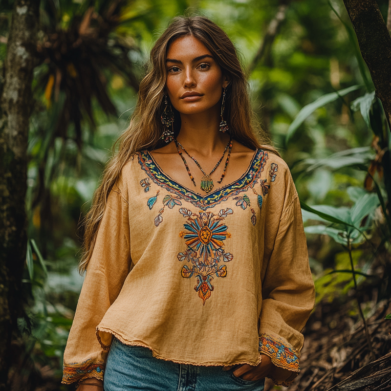 Gracefully Designed Blouse