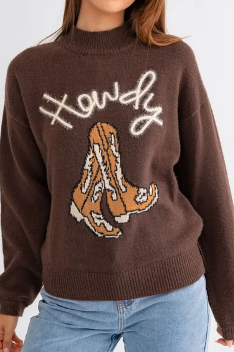 Gracefully Designed Sweater