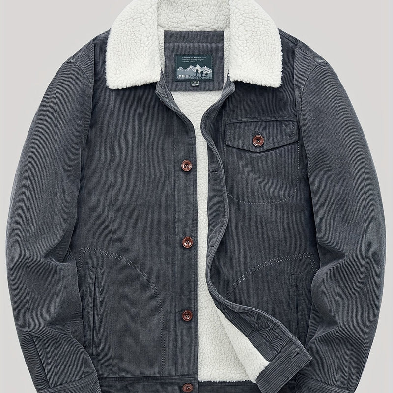 JO | Warm fleece button jacket
