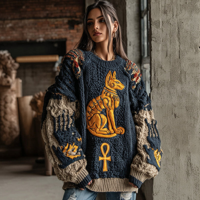 Gracefully Designed Sweater
