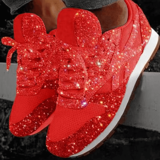 JO | Fashion sequins ladies shoes
