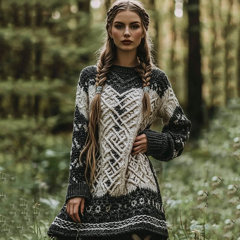 Gracefully Designed Sweater