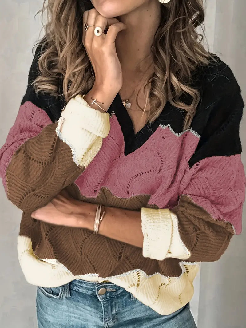 Gracefully Designed Sweater