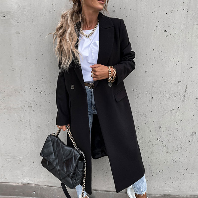 JO | Long coat with buttons