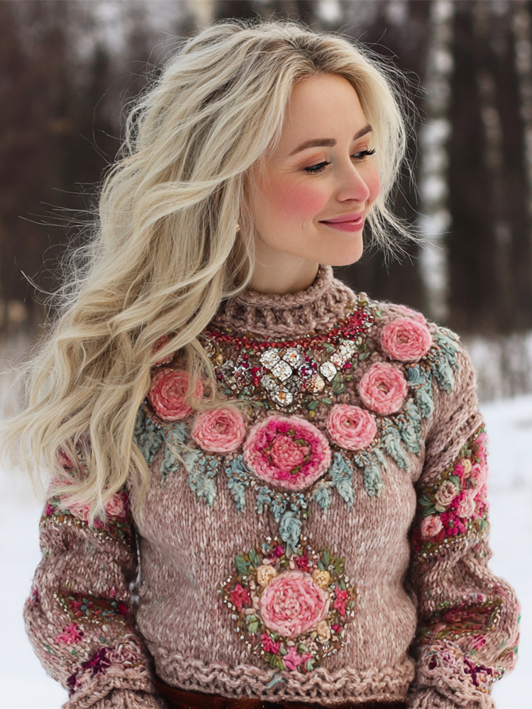 Gracefully Designed Sweater