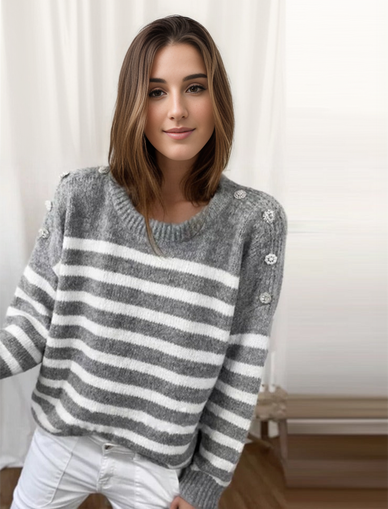 Gracefully Designed Sweater