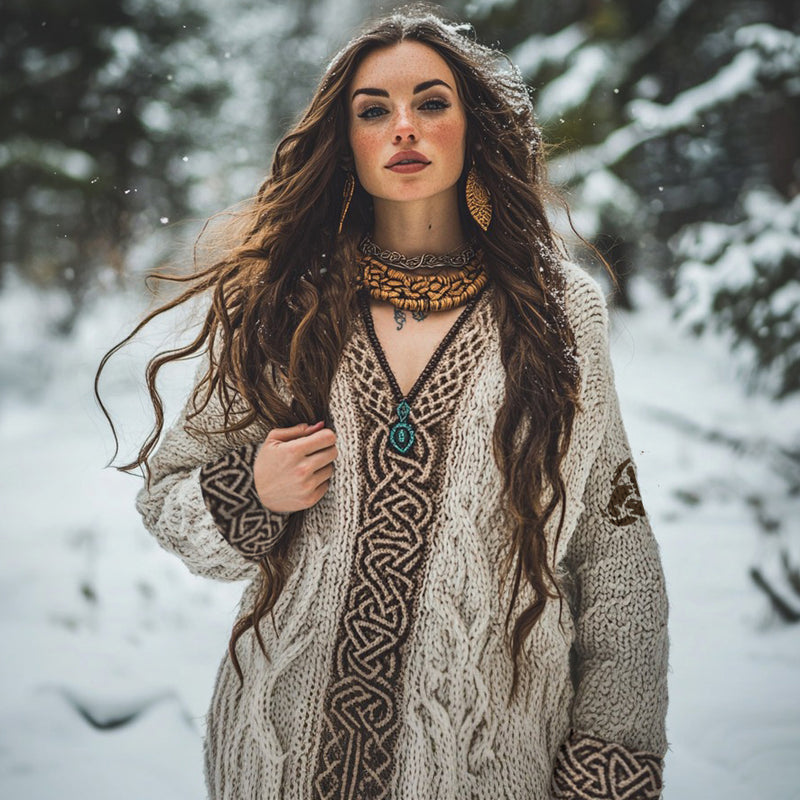 Gracefully Designed Sweater