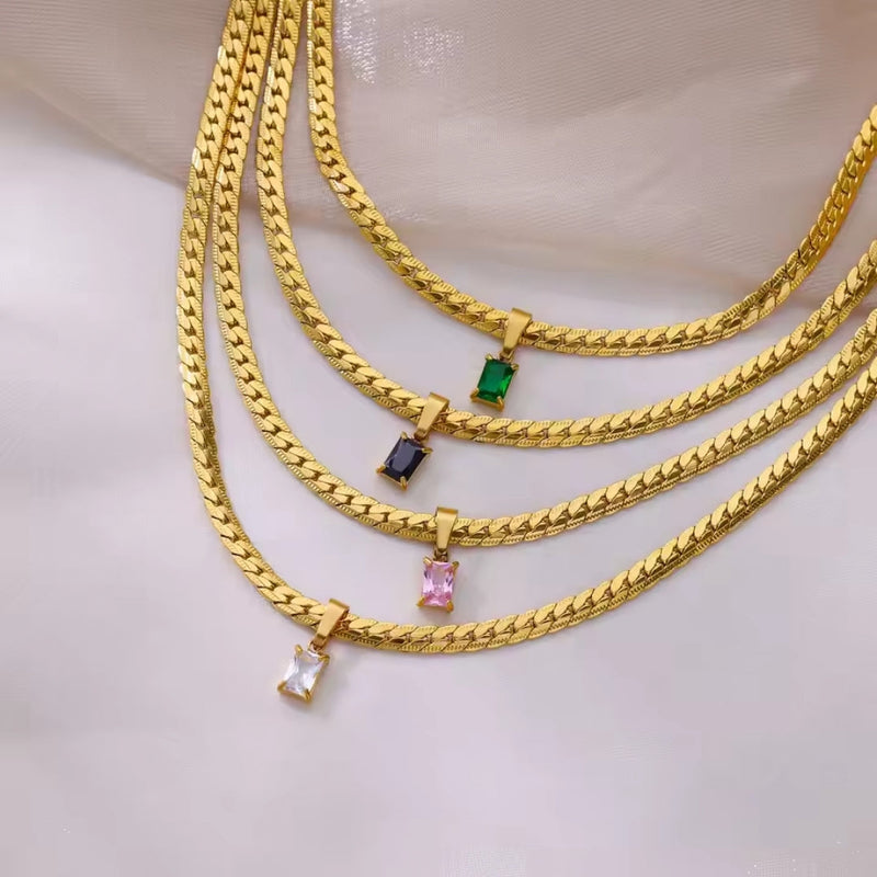 Vintage Handmade Gold Necklace