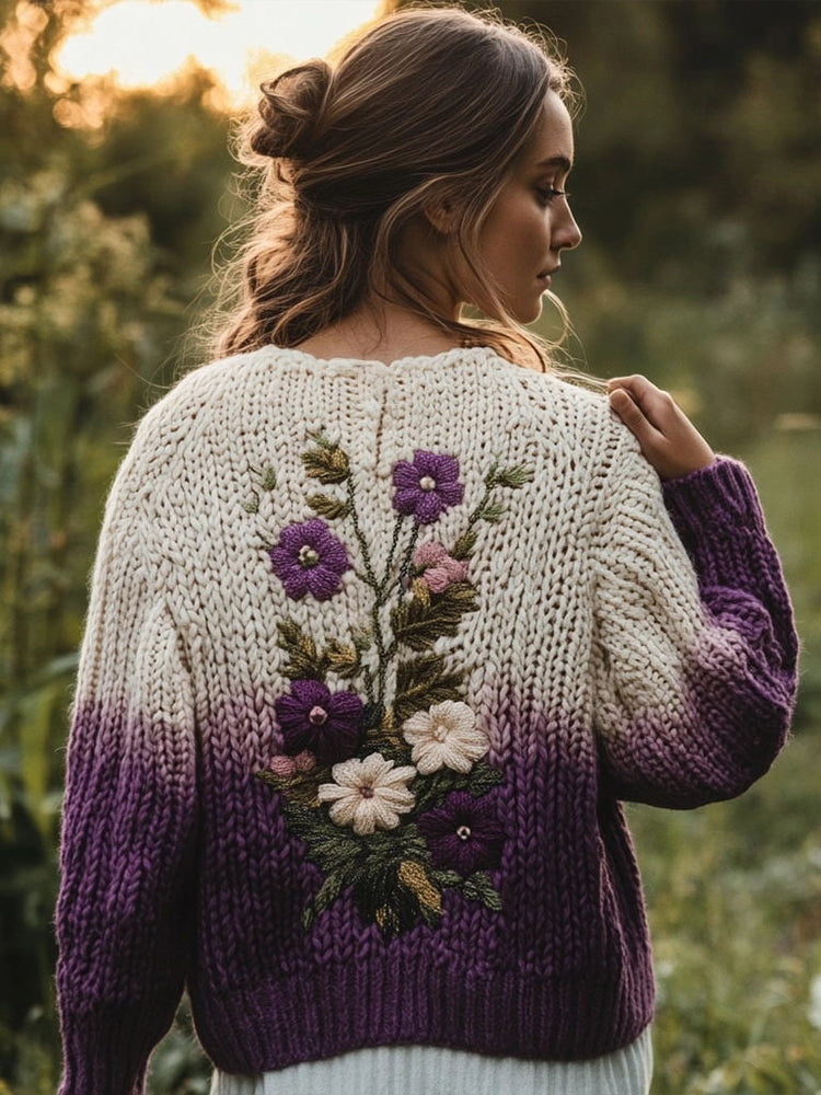 Gracefully Designed Sweater
