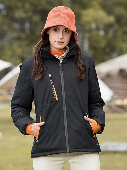 JO | Waterproof jacket with hood for women