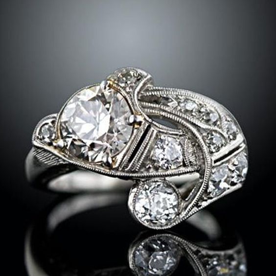 Romantic Silver Ring for Special Moments