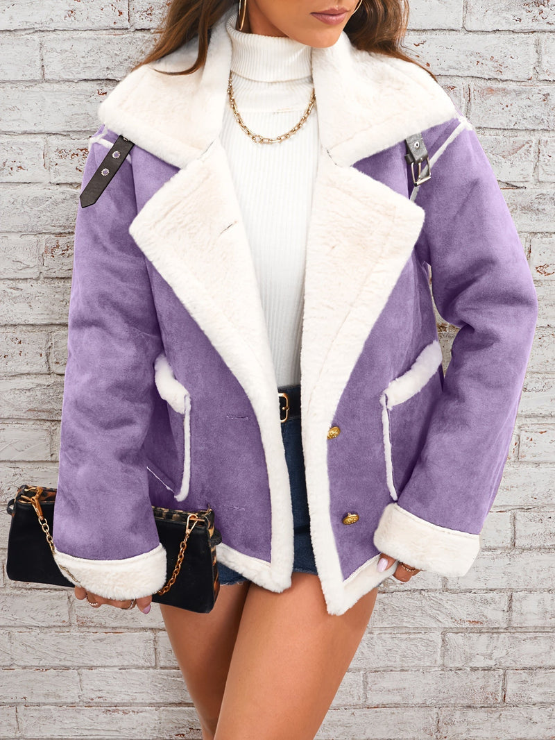 JO | warm winter jacket with zipper