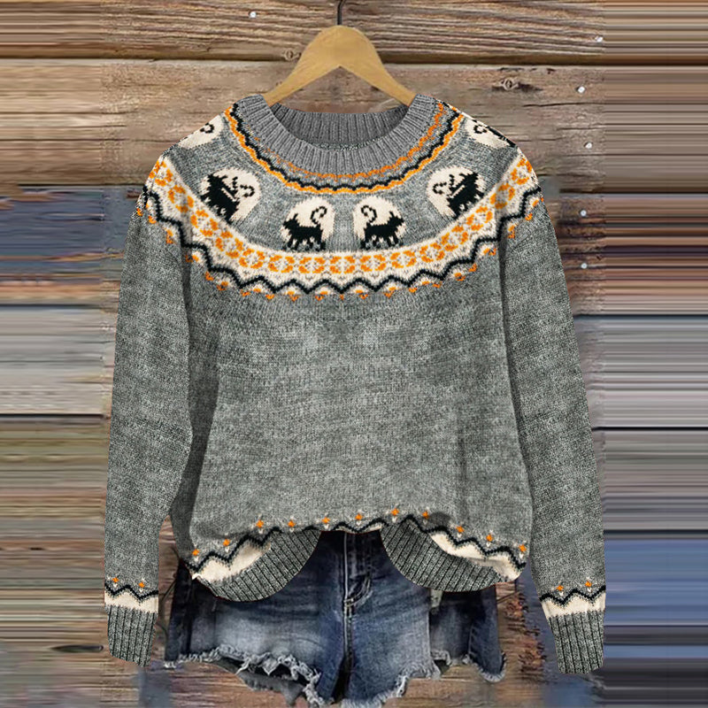 Gracefully Designed Sweater