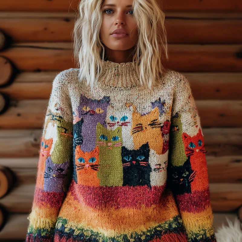 Gracefully Designed Sweater