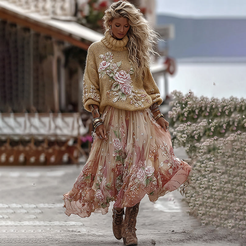 Gracefully Designed Sweater